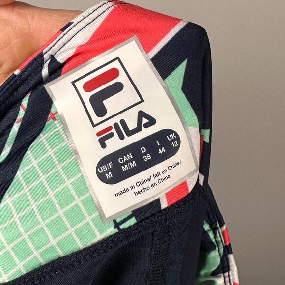 Fila Color Block Mini Tennis Skort Women's Medium - Picture 7 of 7